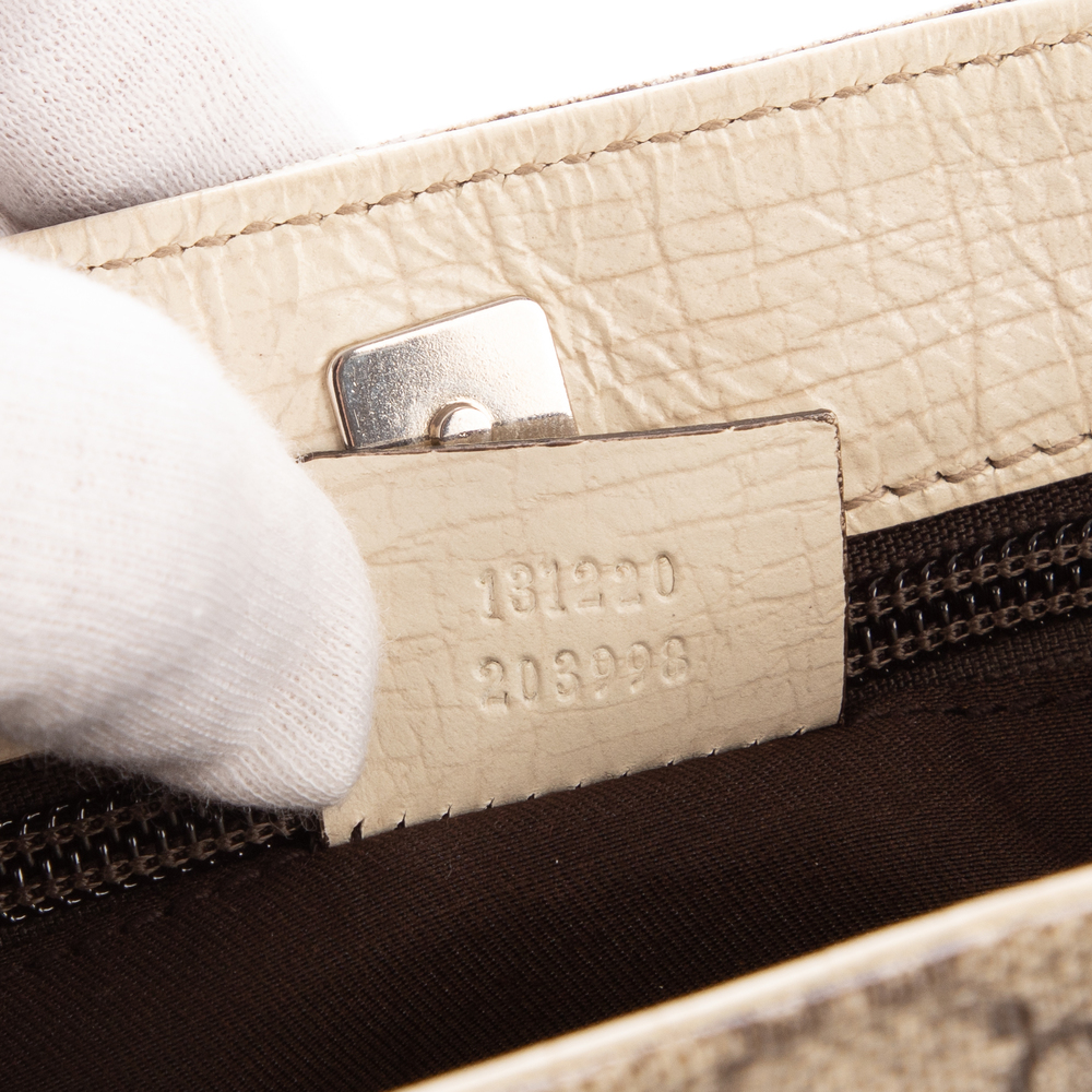Gucci Tote Monogram in Beige/Cream Monogram canvas - Picture 8 of 8